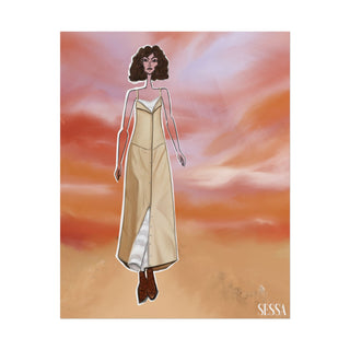 Cinq à Sept Pre-Fall 2025 Look 3 (Print)