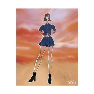 Cinq à Sept Pre-Fall 2025 Look 26 (Print)