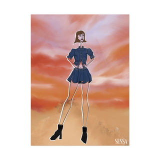 Cinq à Sept Pre-Fall 2025 Look 26 (Print)
