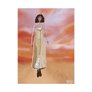 Cinq à Sept Pre-Fall 2025 Look 3 (Print)