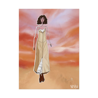 Cinq à Sept Pre-Fall 2025 Look 3 (Print)