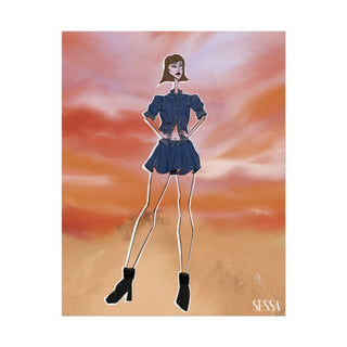 Cinq à Sept Pre-Fall 2025 Look 26 (Print)
