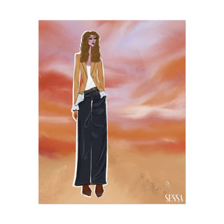 Cinq à Sept Pre-Fall 2025 Look 24 (Print)