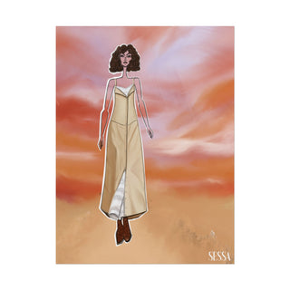 Cinq à Sept Pre-Fall 2025 Look 3 (Print)