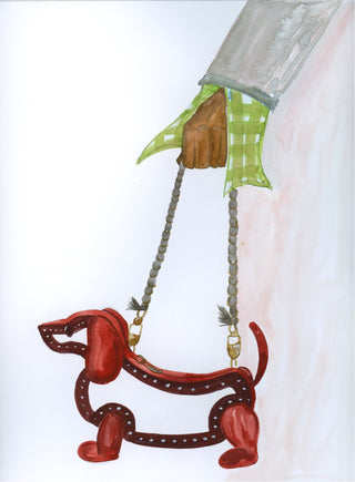 Scarlet in Hand (Original Artwork)